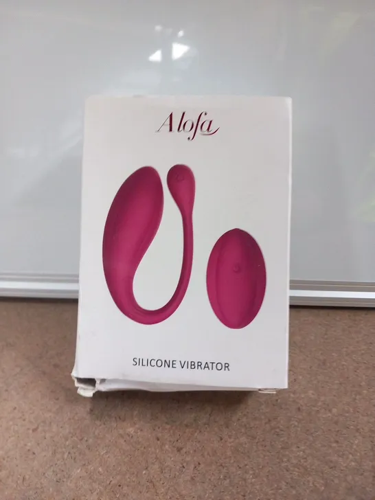 BOXED ALOFA SILICONE VIBRATOR