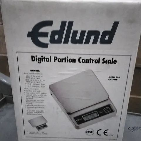 EDLUND DIGITAL PORTION CONTROL SCALE 