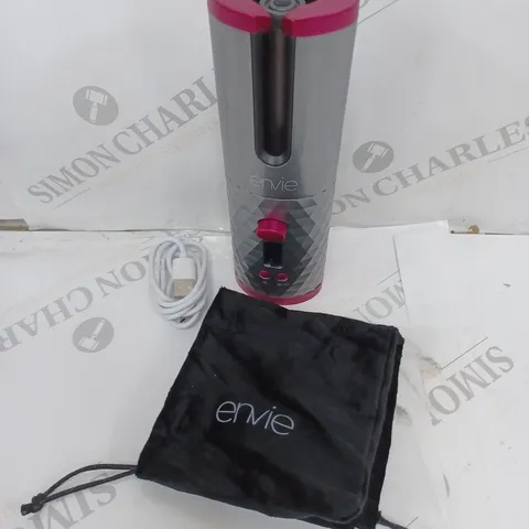 BOXED ENVIE PORTABLE CORDLESS AUTOMATIC PROFESSIONAL CURLING IRON