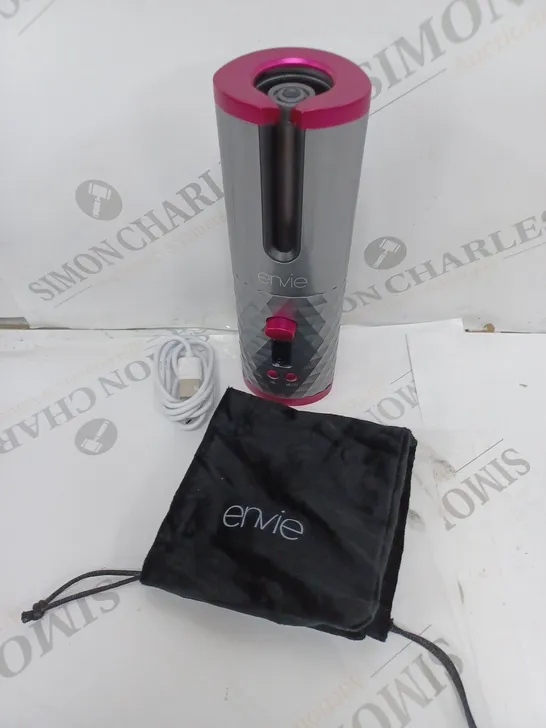 BOXED ENVIE PORTABLE CORDLESS AUTOMATIC PROFESSIONAL CURLING IRON