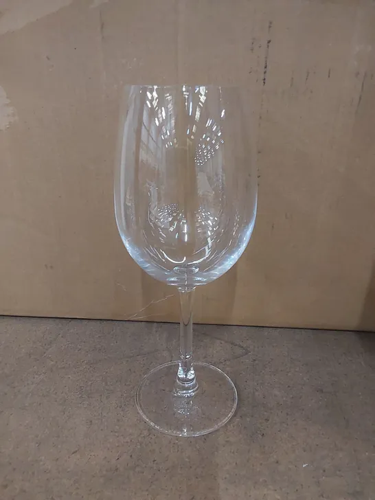 BOXED SET OF APPROX 12 NUDE GLASS STEMWARE DRINKING GLASSES (2 BOXES)