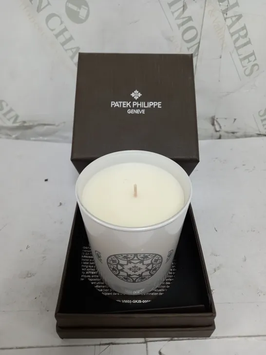 PATEK PHILIPPE GENEVE SCENTED CANDLE