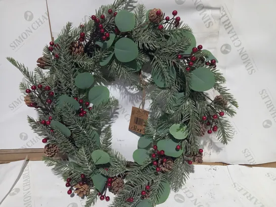 DIBOR DECORATIVE HANDMADE FESTIVE WREATH