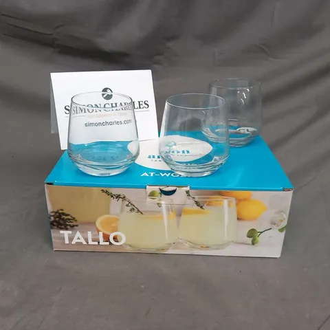 APPROXIMATELY 48 BRAND NEW ARGON TALLO 345ML TUMBLERS