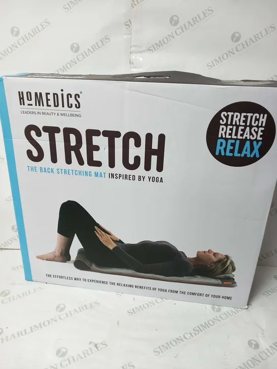 BOXED HOMEDICS STRETCH - ELECTRIC INFLATABLE YOGA MAT