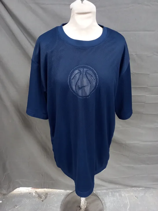 NIKE BASKETBALL JERSEY IN NAVY SIZE L