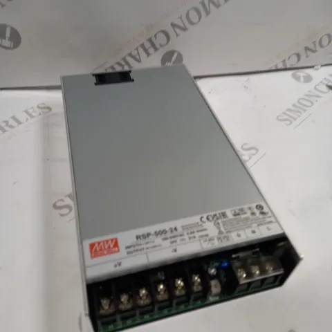 MEAN WELL SWITCHING POWER SUPPLY, RSP-500-24RS