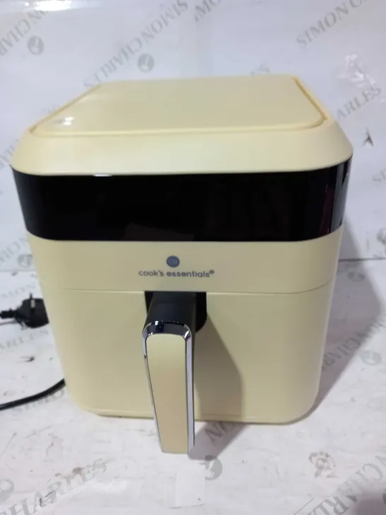 COOKS ESSENTIALS AIR FRYER IN YELLOW