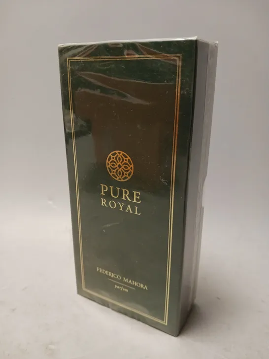 BOXED AND SEALED FEDERICO MAHORA PURE ROYAL PARFUM 50ML