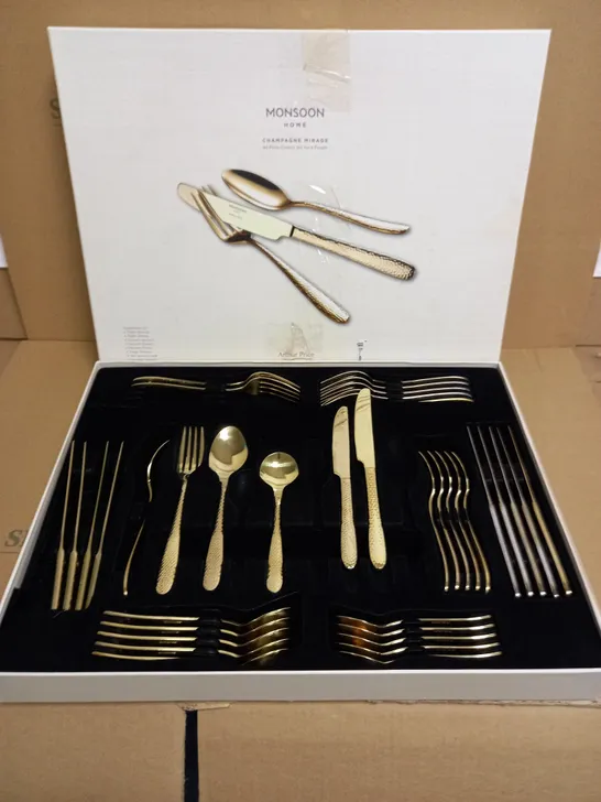 monsoon CHAMPAGNE MIRAGE CUTLERY SET