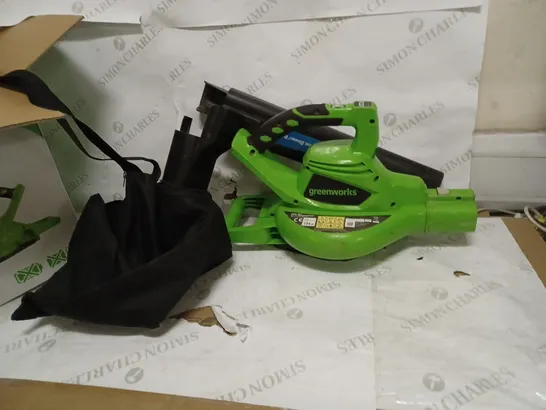 GREENWORKS 40V BATTERY POWERED BLOWER/VACUUM 