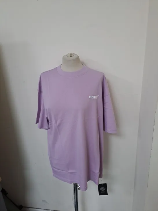 REPRESENT OWNERS CLUB T-SHIRT PASTEL LILAC - MEDIUM 