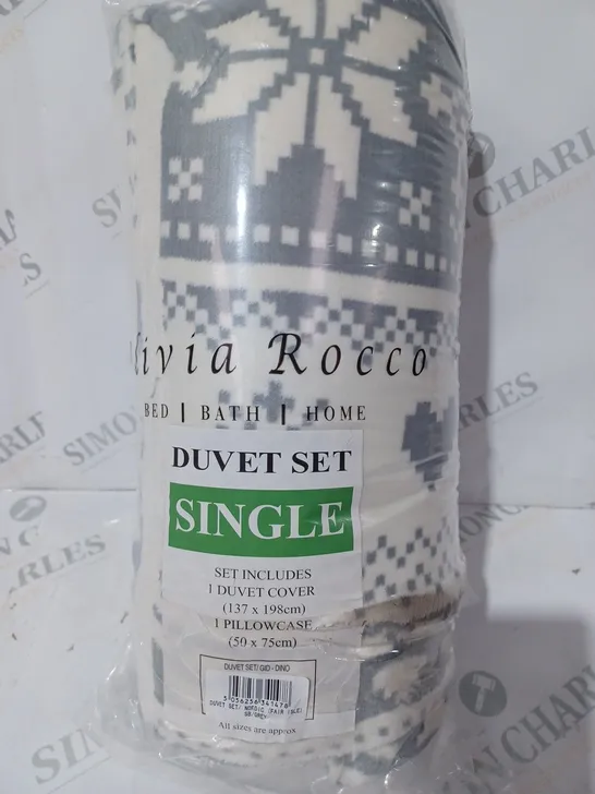 OLIVIA ROCCO DUVET SET - SINGLE SIZE