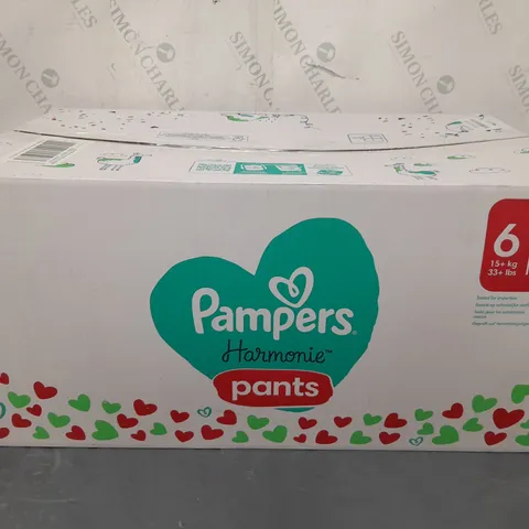 132 PAMPERS BABY NAPPIES PANTS SIZE 6 (15 KG+)