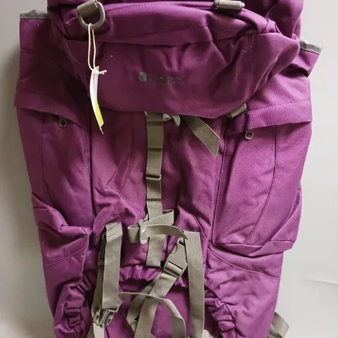 MOUNTAIN WAREHOUSE HIKING BACKPACK IN PURPLE AND GREY 