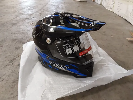 BRAND NEW BOXED MOTORCYCLE SAFETY HELMET - SIZE SMALL (1 BOX)