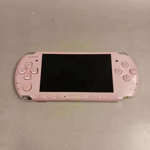 SONY PSP HANDHELD CONSOLE IN PINK 