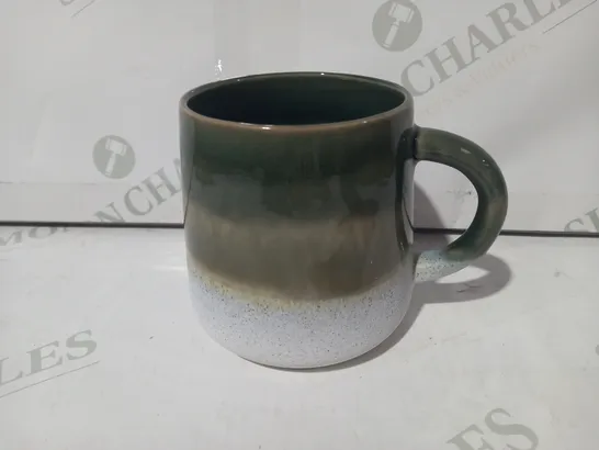 SASS & BELLE MOJAVE GLAZE GREEN MUG