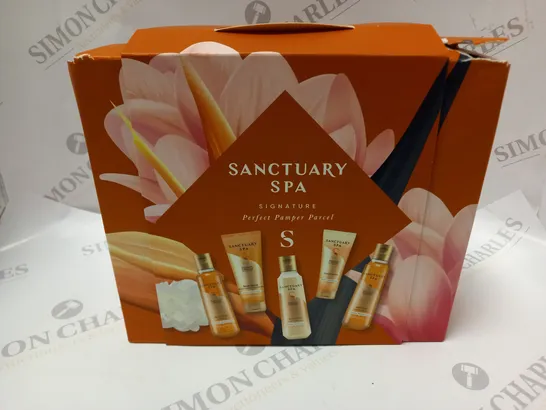 BOXED SANCTUARY SPA SIGNATURE PERFECT PAMPER PARCEL GIFT SET RRP £20