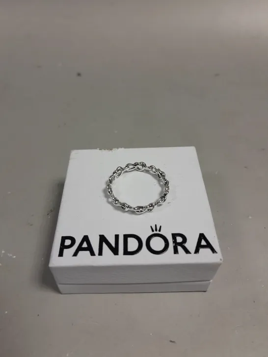 PANDORA KNOTTED HEARTS RING