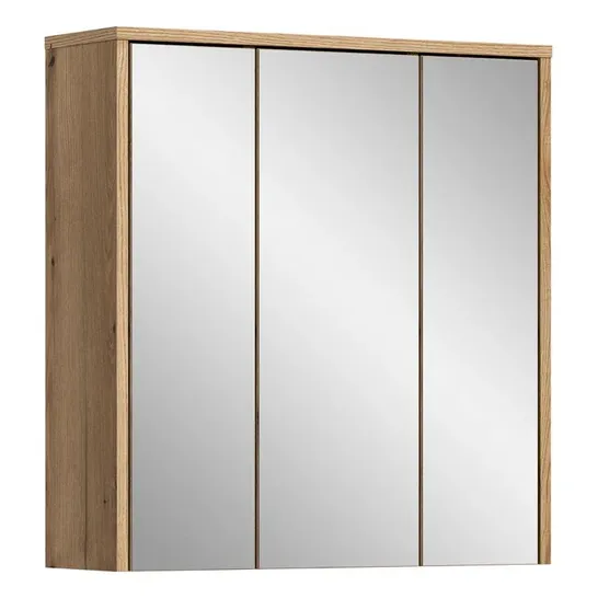 BOXED ZENO 64MM W 68MM H WALL MEDICINE CABINET MIRROR FIXED 