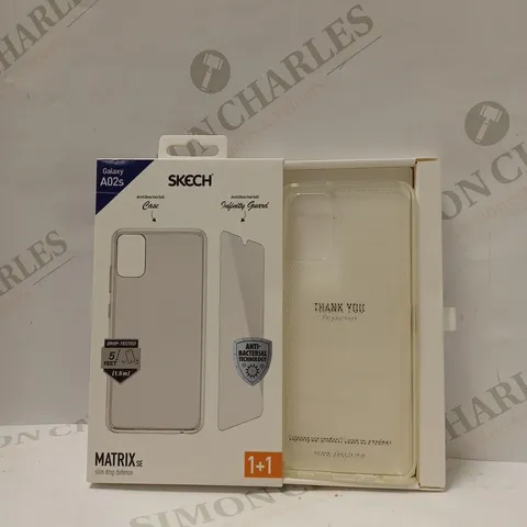 BOX OF APPROX 6 SKETCH MATRIX SE CASE FOR SAMSUNG GALAXY A02S