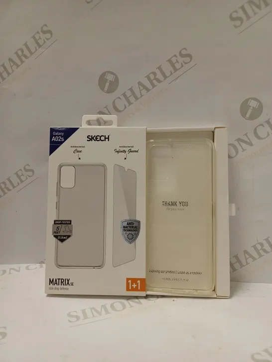 BOX OF APPROX 6 SKETCH MATRIX SE CASE FOR SAMSUNG GALAXY A02S