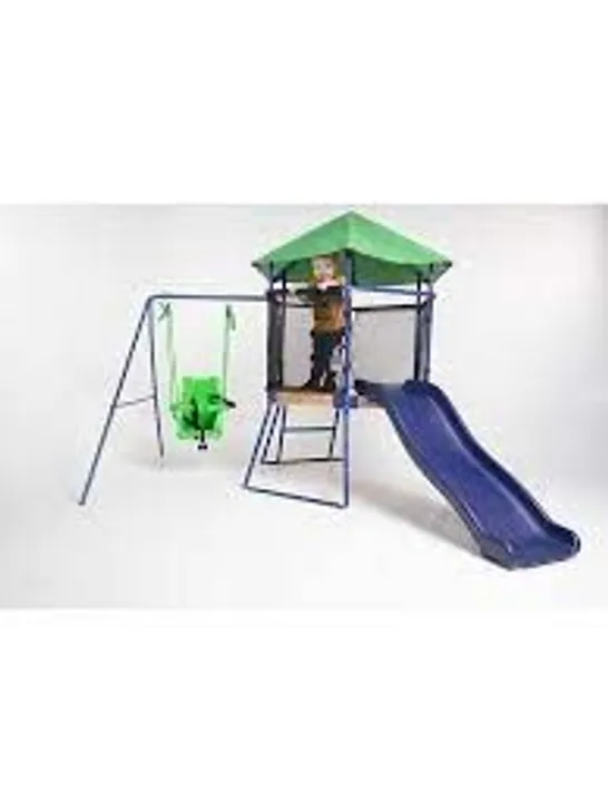 BOXED SWING & SLIDE SET