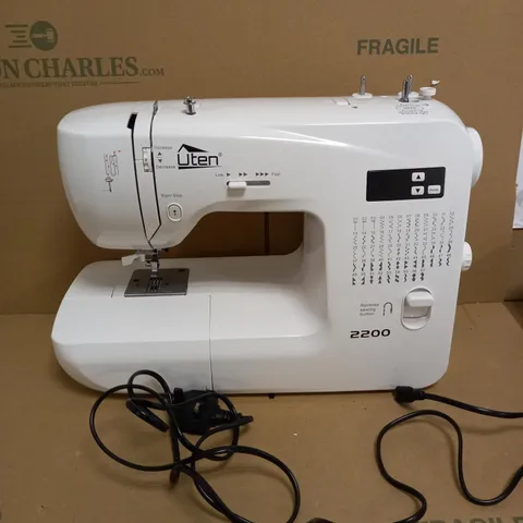 UTEN COMPUTERISED DIGITAL SEWING MACHINE EMBROIDERY QUILTING FUNCTION MACHINE