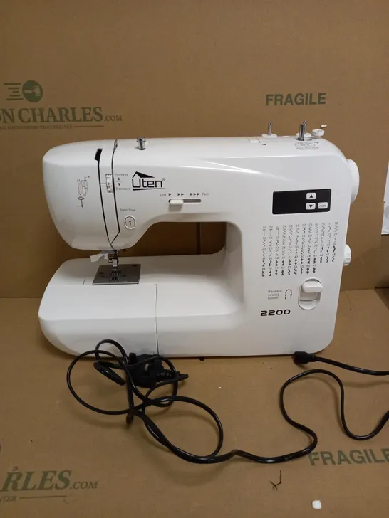 UTEN COMPUTERISED DIGITAL SEWING MACHINE EMBROIDERY QUILTING FUNCTION MACHINE