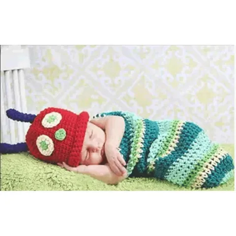 APPROXIMATELY 5 BRAND NEW CROCHET HUNGRY CATERPILLAR DRESS UP OUTFIT 
