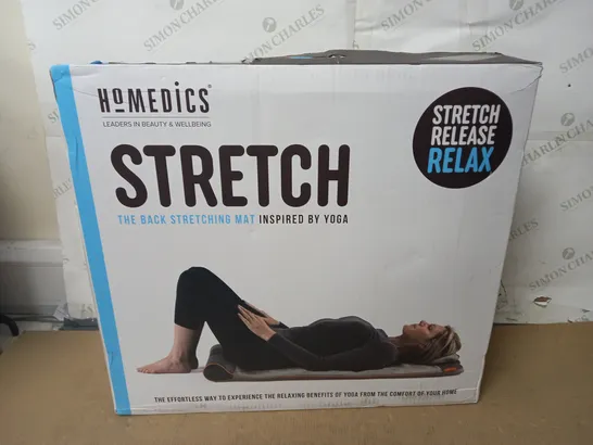 LOT OF 5 BOXED HOMEDICS STRETCH BACK STRETCHING MATS