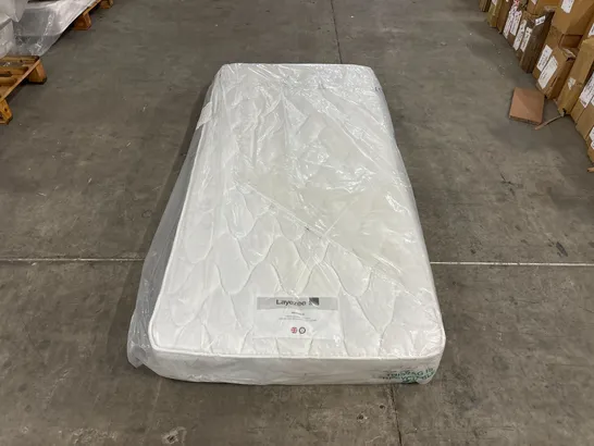 QUALITY BAGGED SILENTNIGHT LAYEZEE OPEN COIL MICROQUILT 90CM SINGLE MATTRESS