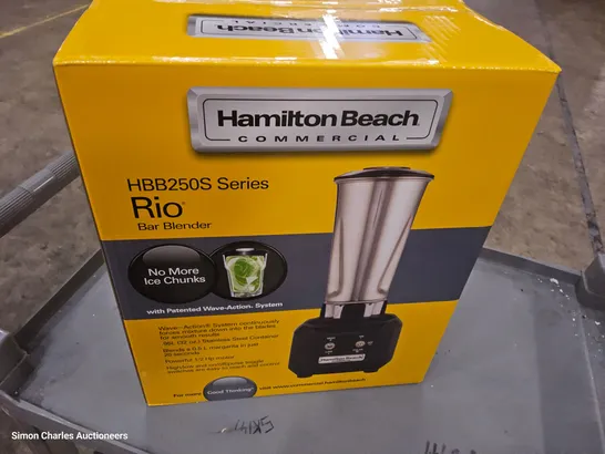 BOXED HAMILTON BEACH HBB250S RIO BAR BLENDER