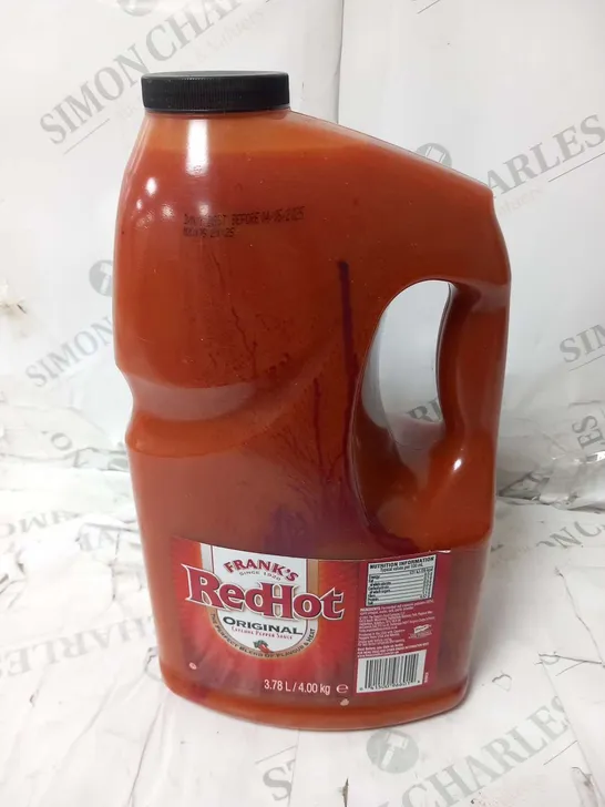 FRANKS RED HOT ORIGINAL CAYENNE PEPPER SAUCE 4KG 