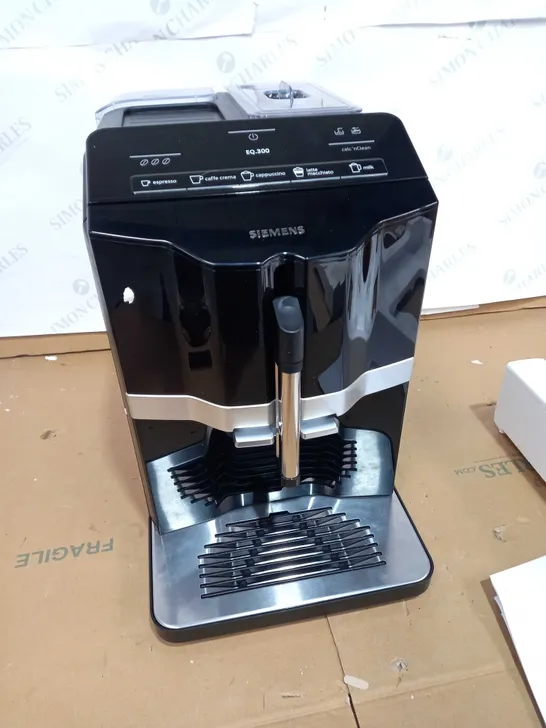 SIEMENS EQ300 BEAN TO CUP COFFEE MACHINE