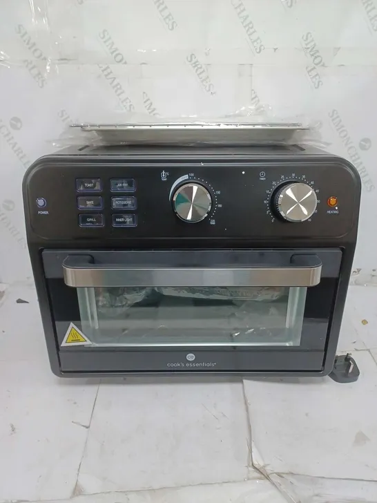 BOXED OUTLET COOK'S ESSENTIALS 21L AIRFRYER OVEN 