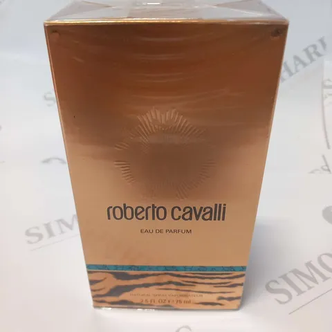 BOXED AND SEALED ROBERTO CAVALLI EAU DE PARFUM 75ML 
