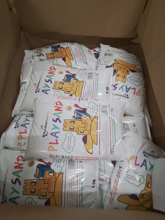 PALLET OF APPROXIMATELY 20 BAGS OF CHILDRENS PLAY SAND 