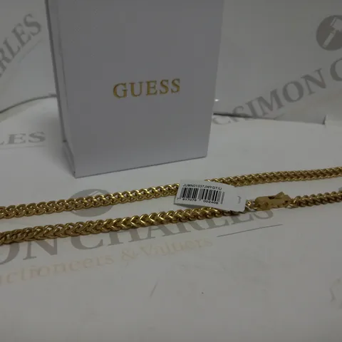 GUESS MY CHAINS CURB NECKLACE - GENTS