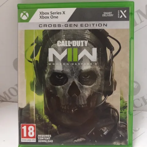 X BOX SERIES X XBOX ONE CROSS GEN EDITION CALL OF DUTY MODERN WARFARE