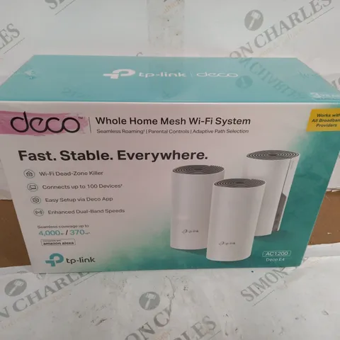 TP-LINK DECO HOME MESH WIFI SYSTEM 