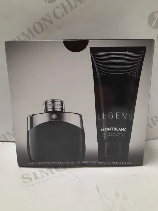 MONTBLANC LEGEND 50ML EAU DE TOILETTE & SHOWER GEL 100ML GIFT SET