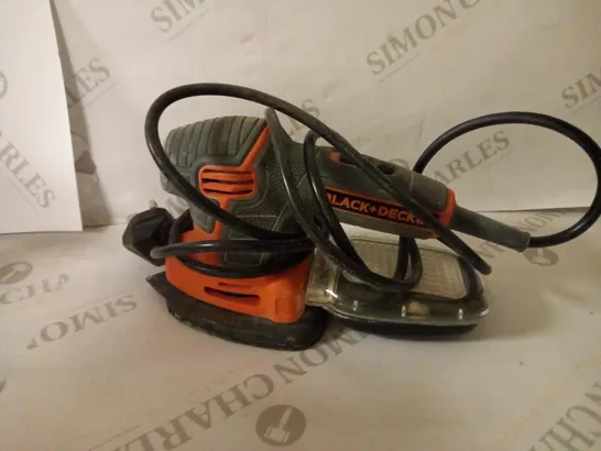 BLACK + DECKER MOUSE SANDER 120W