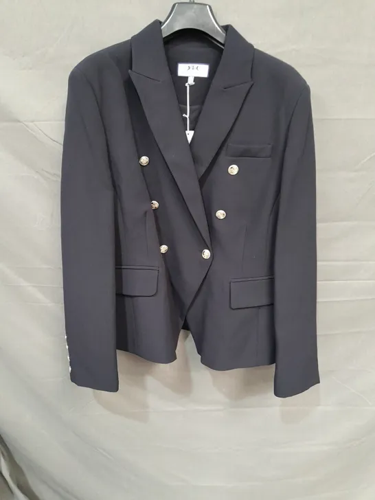 HAWES & CURTIS NEW DB PLAIN NAVY BLAZER - SIZE 18