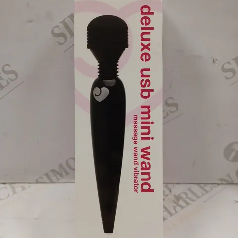 BOXED LOVEHONEY DELUXE USB MINI WAND MASSAGE VIBRATOR 