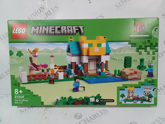 BOXED LEGO MINECRAFT 21249 THE CRATING BOX 4.0