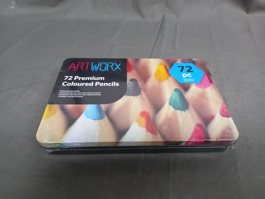 SEALED ART WORK 72 PREMIUM COLOURED PENCILS