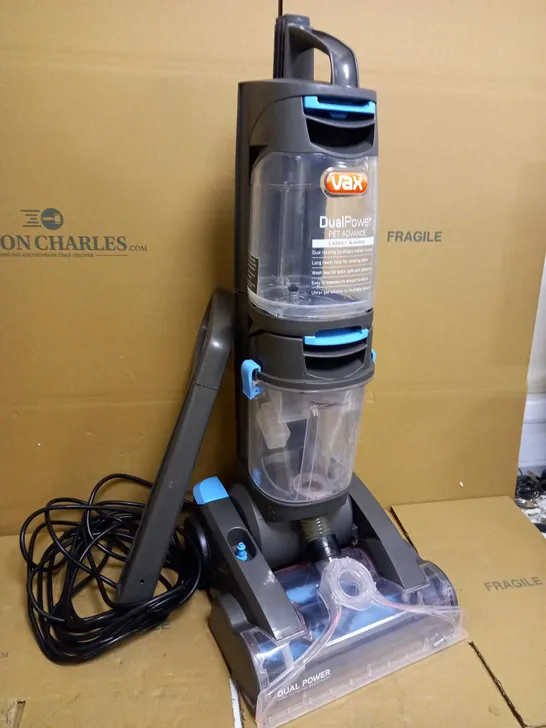 VAX DUAL POWER PET ADVANCE CARPET CLEANER