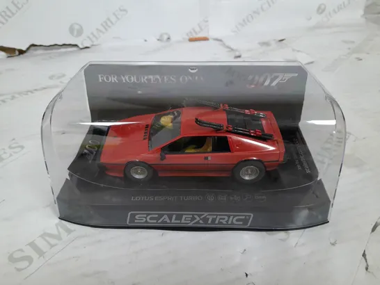 SCALEXTRIC 007 C4301 LOTUS ESPRIT TURBO - FOR YOUR EYES ONLY